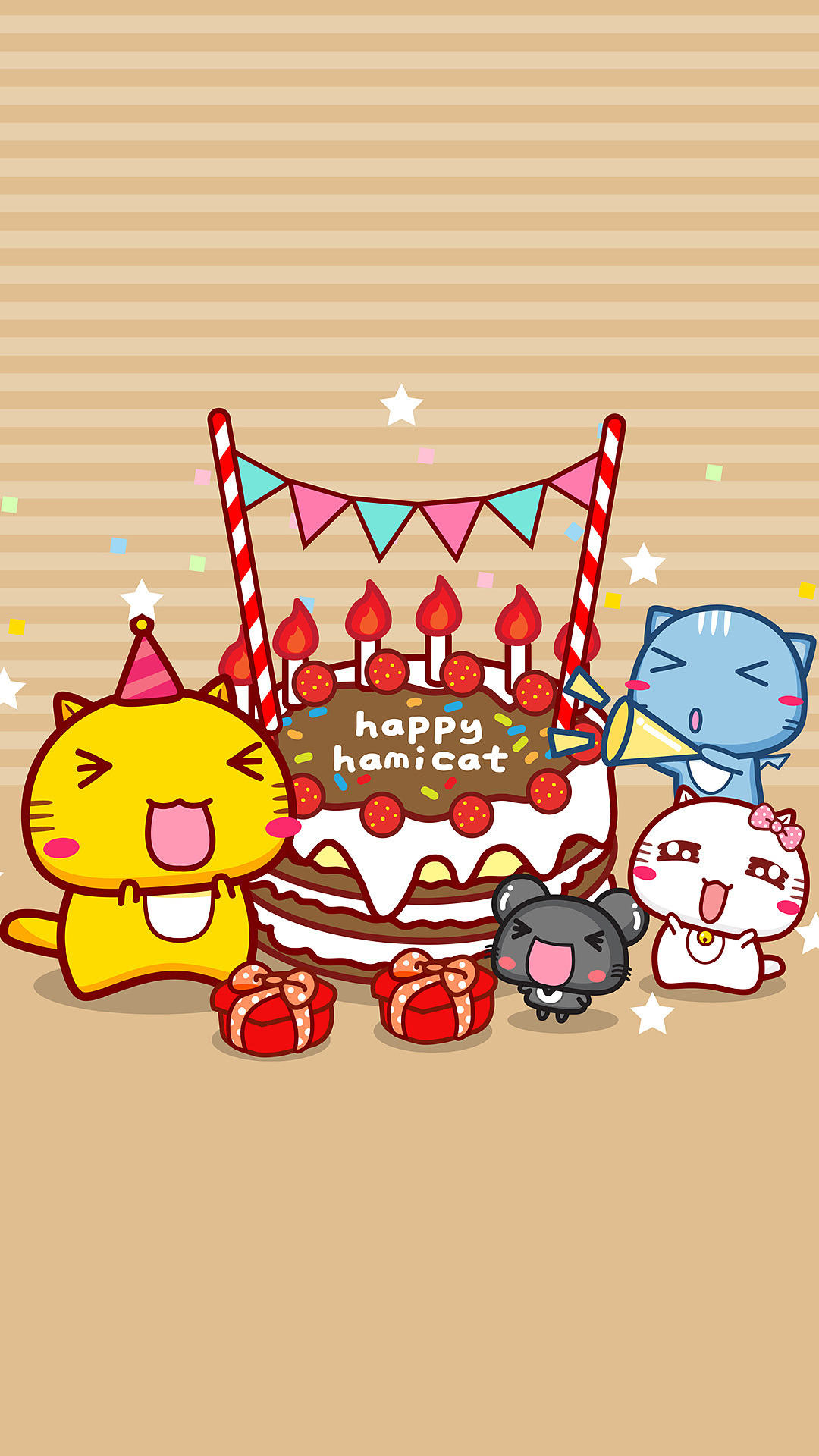 哈咪猫8岁生日快乐（图ZMTQ4NzkwMjMy） - 商业插画 - 站酷设计师碳碳原创素材 - 站酷ZCOOL