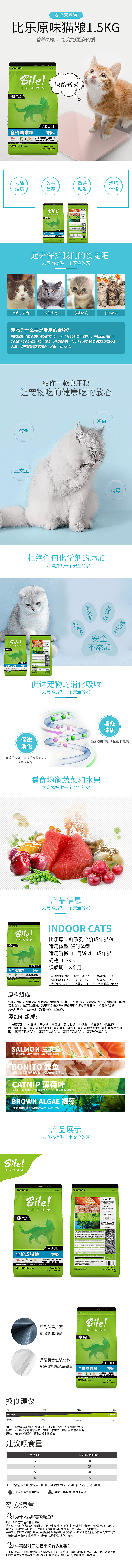 宠物猫粮详情页