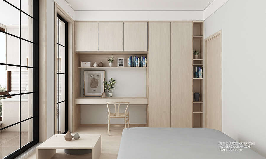 济宁龙玺·香醍溪谷130平简约风装修设计案例-济宁小言