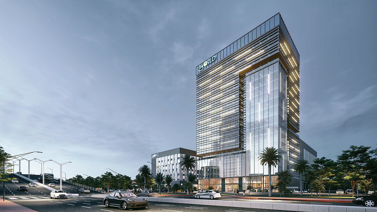 写字楼外立面设计