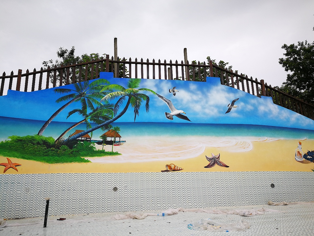 沈阳墙绘彩绘手绘墙画壁画墙体彩绘