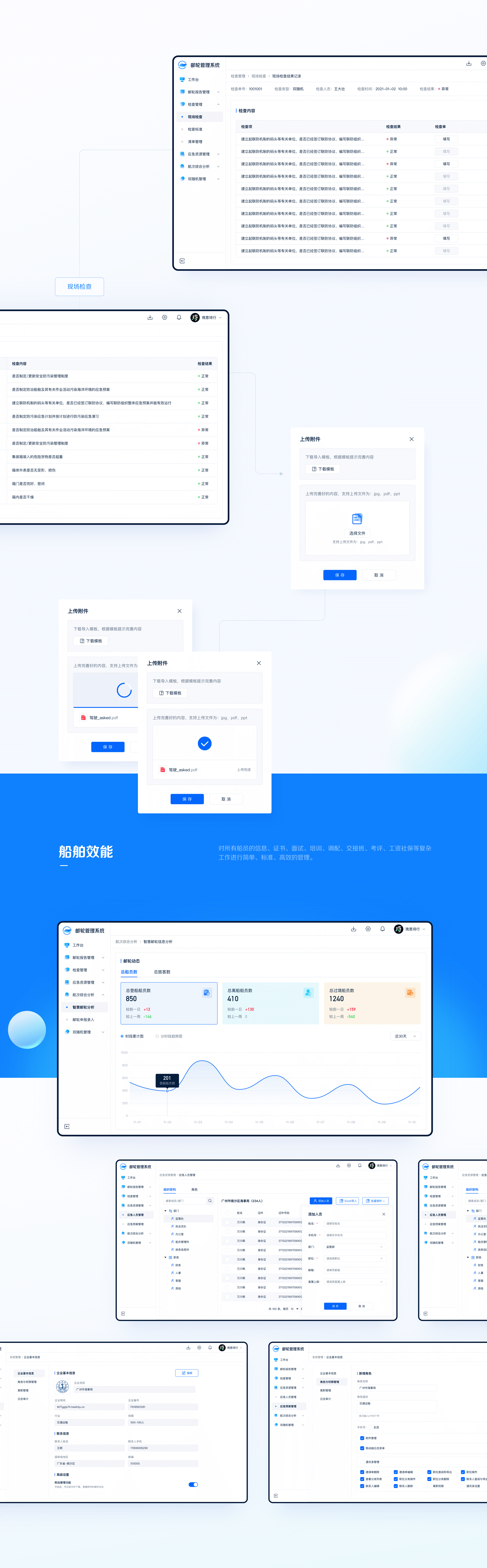 B端项目总结-邮轮管理系统(图ZMjkxMDI5NDI0) - APP界面 - 站酷设计师张琦Q原创素材 - 站酷ZCOOL