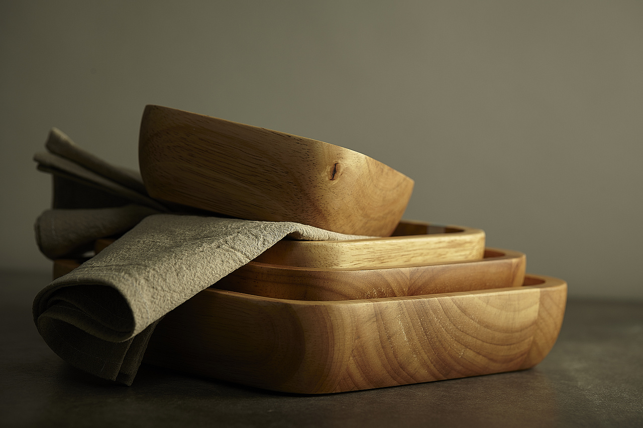 创意日式实木方形盘子 相思木水果蛋糕盘子 原木木质托盘餐盘-阿里巴巴