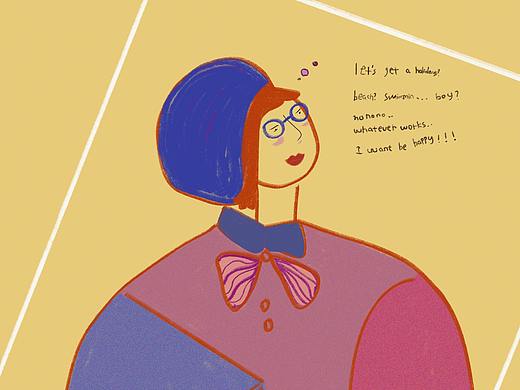 6月 想象中度過的假期（個(gè)人主頁-ZNTM3NTkzOTI=） - 創(chuàng)作習(xí)作 - 站酷設(shè)計(jì)師美人椒椒原創(chuàng)素材 - 站酷ZCOOL