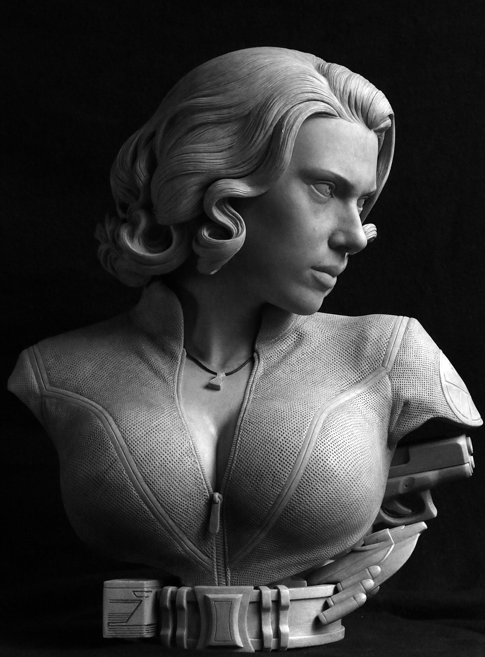 复联黑寡妇1:2胸像