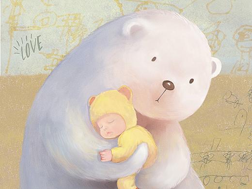比伯娃娃-拥抱（个人主页-ZNDk1MTY3MzY=） - 商业插画 - 站酷设计师Liuyis09原创素材 - 站酷ZCOOL