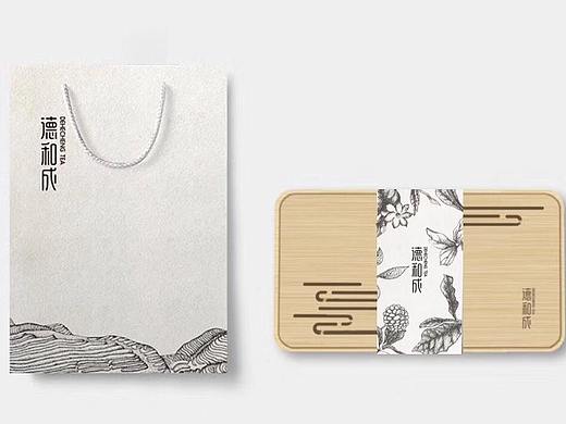 德和成品插画茗包装礼盒