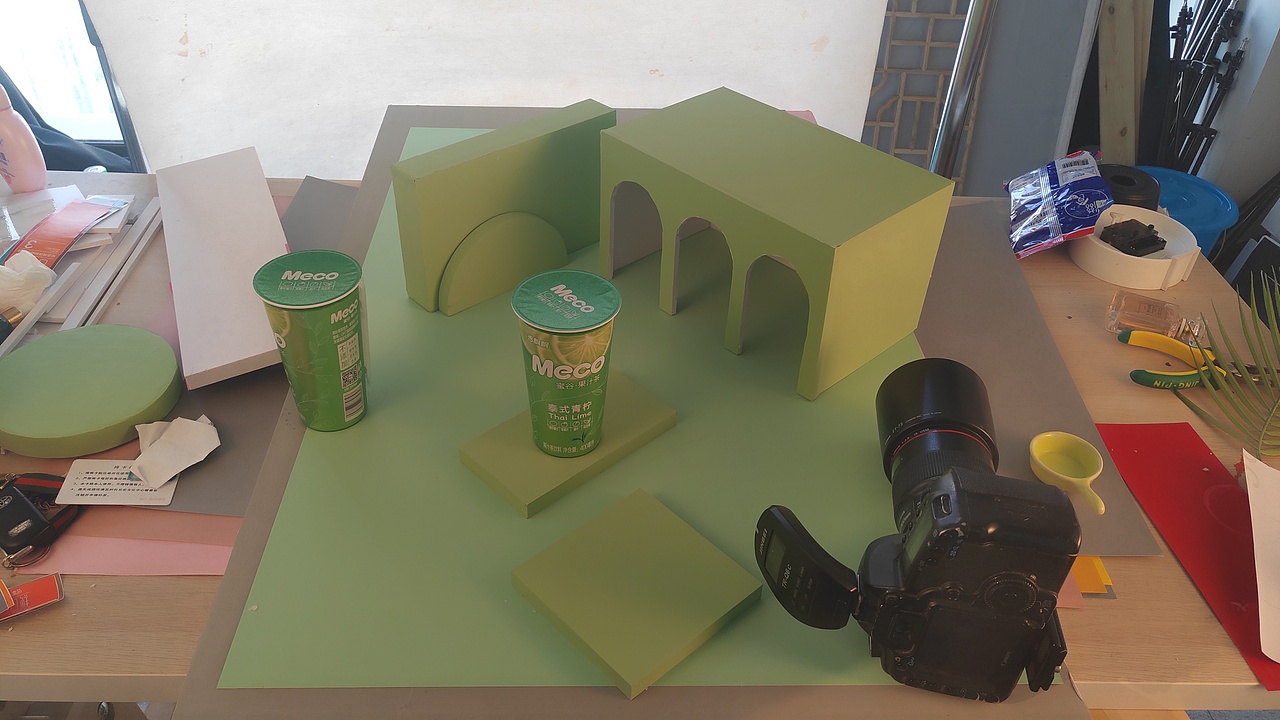 香飘飘饮料拍摄,场景均为实景搭建拍摄(附拍摄花絮)