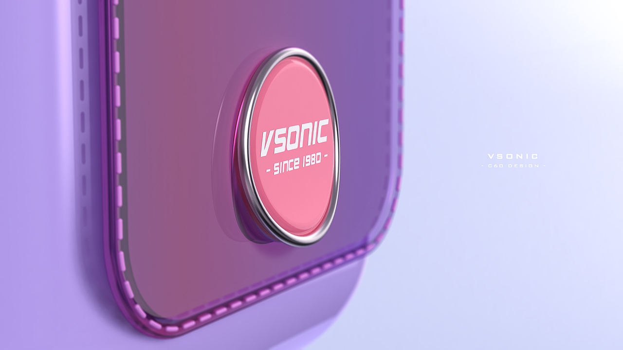 vsonic tws耳机 潮流鬼马风|工业/产品|电子产品|橘子绵绵冰_原创作品