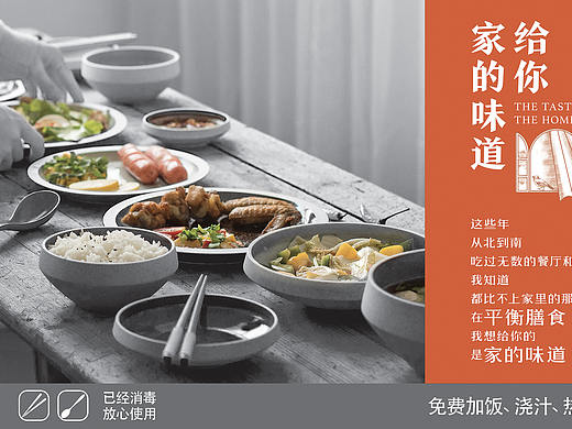 写字楼里的快餐店 平衡膳食 餐饮类  海报设计 菜单 DM