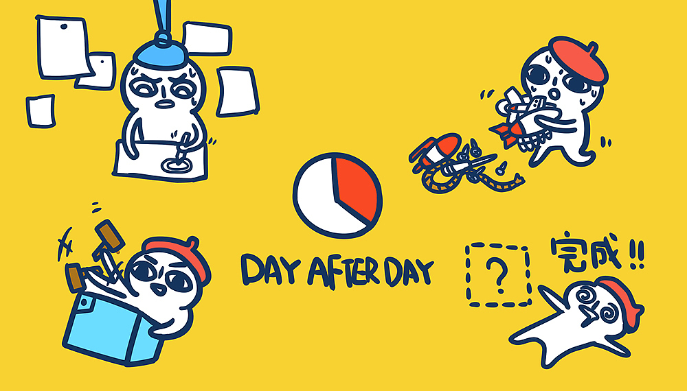 我决定把盒子打造成飞船!如复一日,终于完成了!