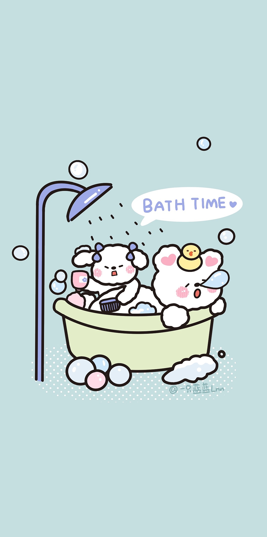 可爱宠物插画狗狗ip插画