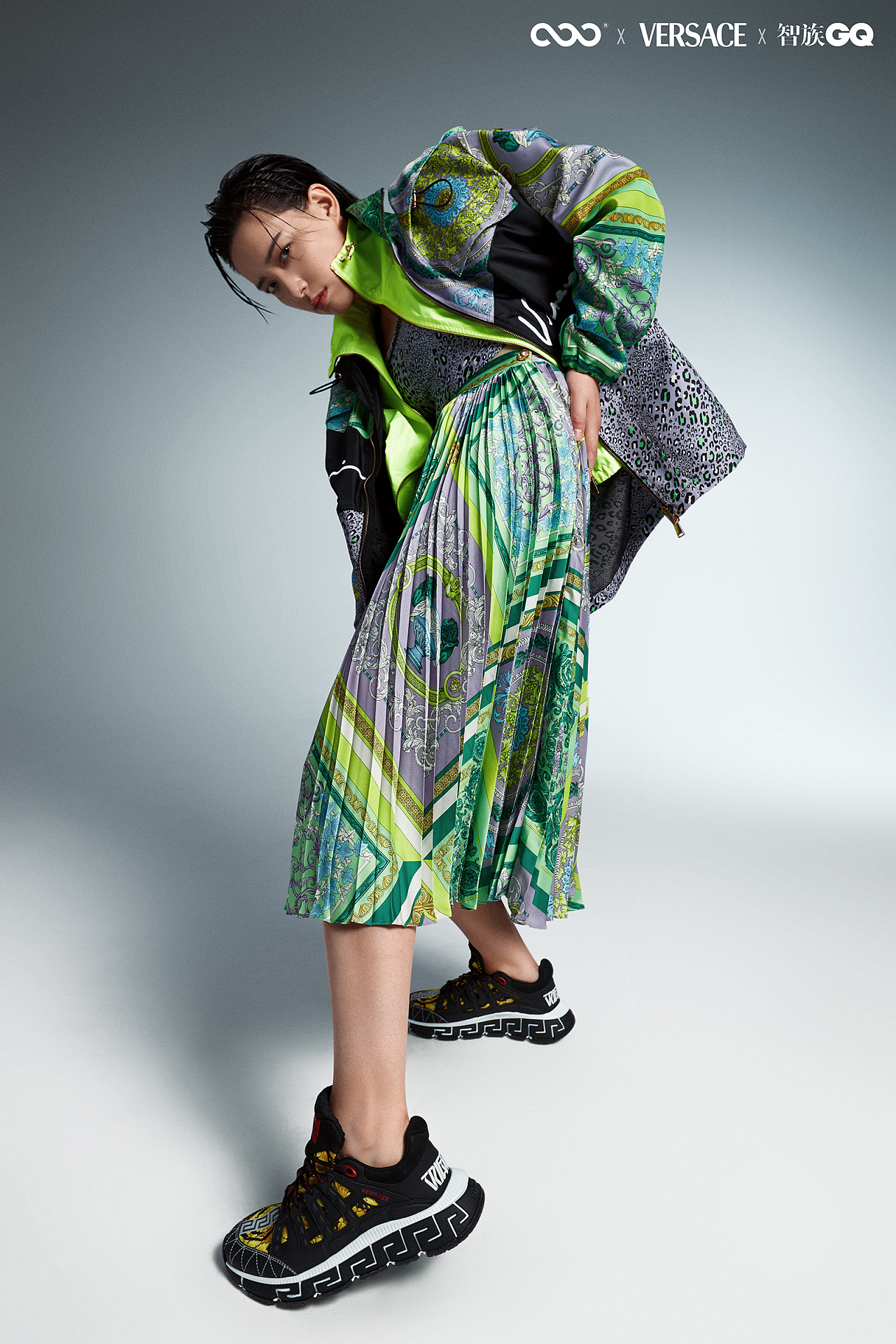 李斯丹妮 x versace x 智族gq