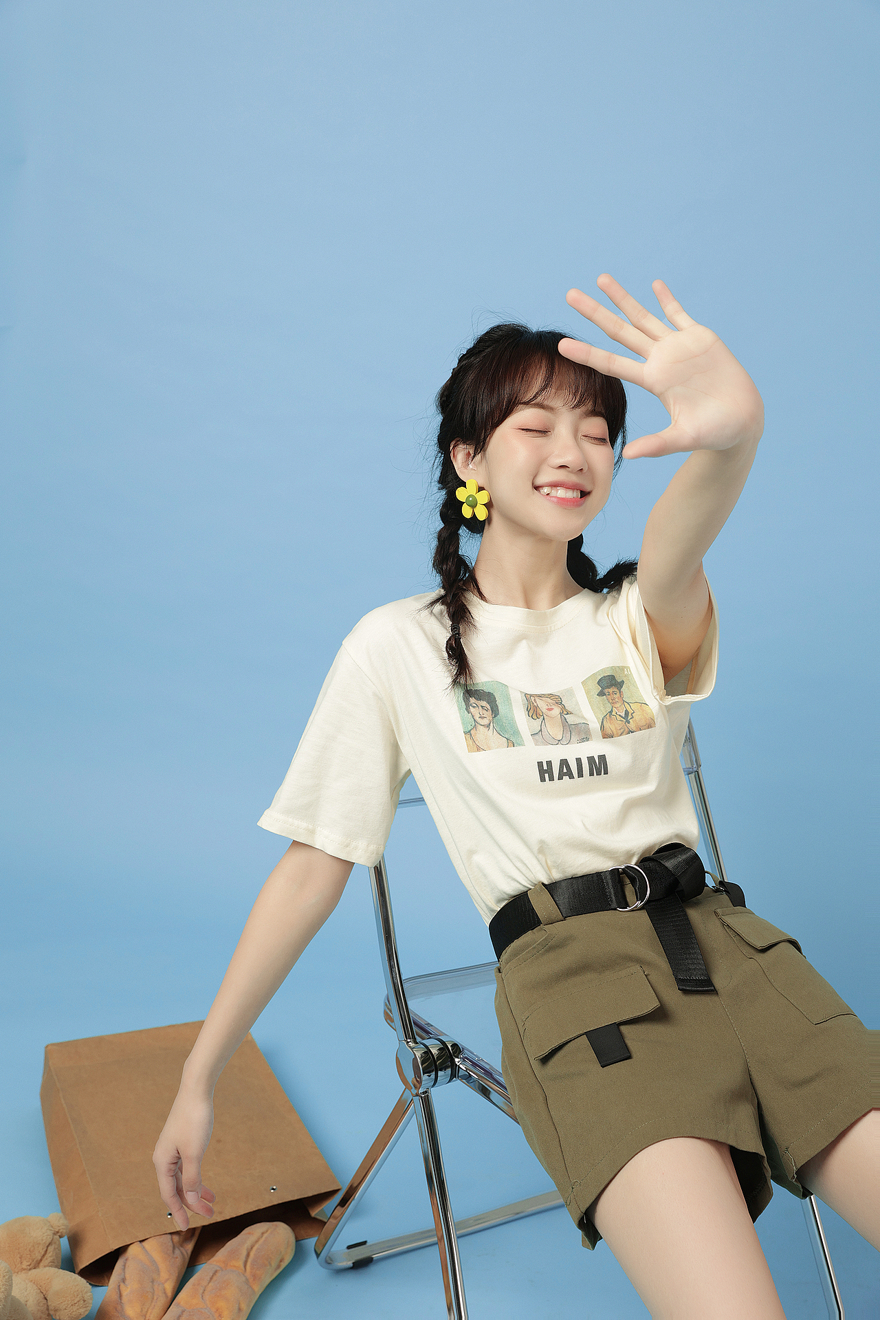 乐町太平鸟可爱少女风服饰摄影