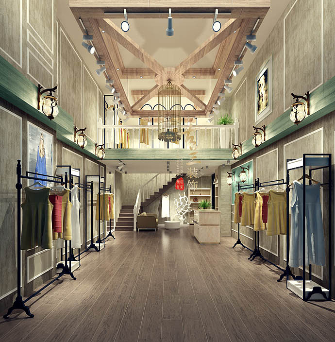 成都女装店装修,成都女装店设计装修