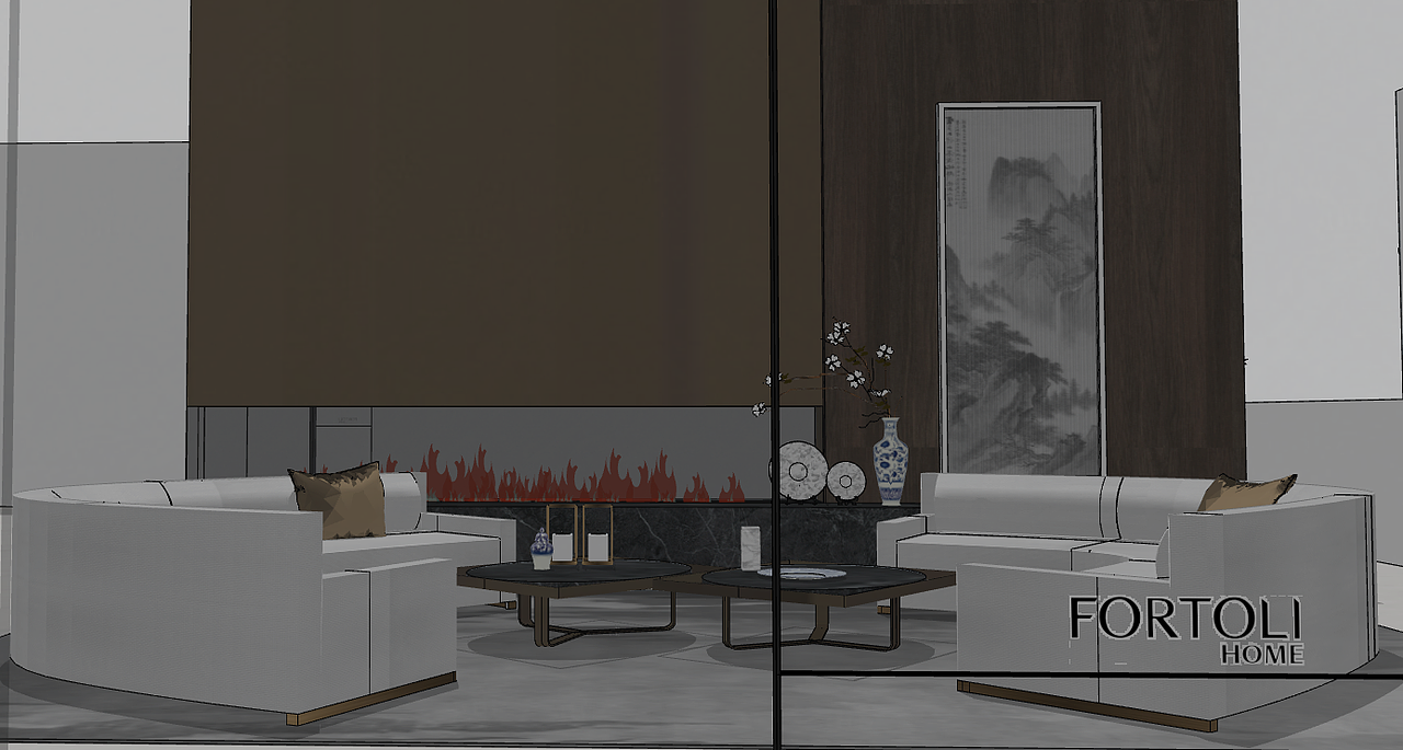 定制柜体展厅空间规划设计