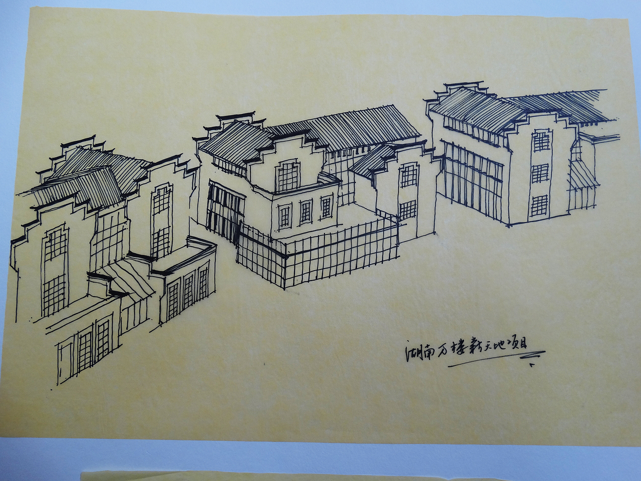 景观和建筑小手绘