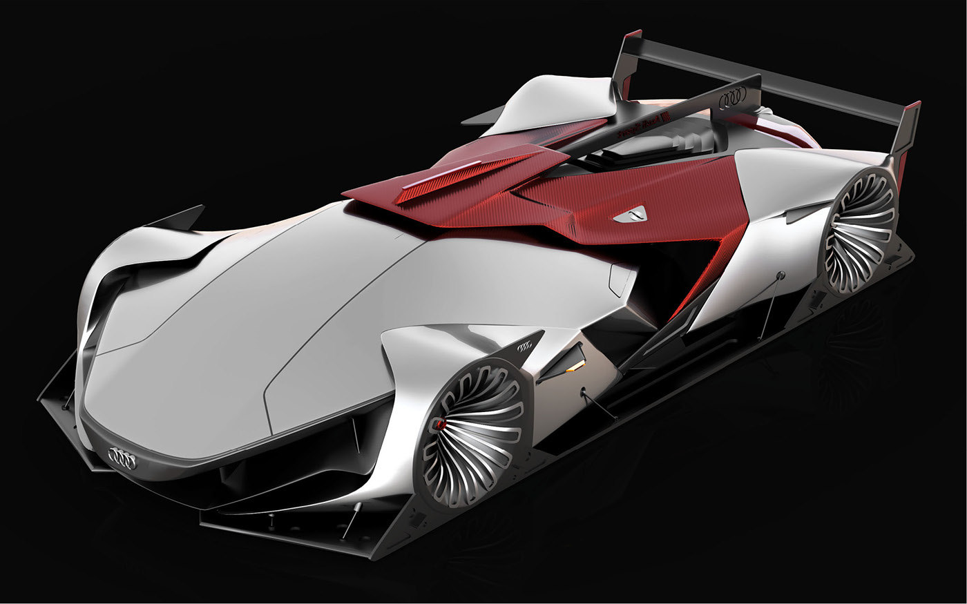 audi future le mans vision car & racing shoes|三维|机械/交通|v