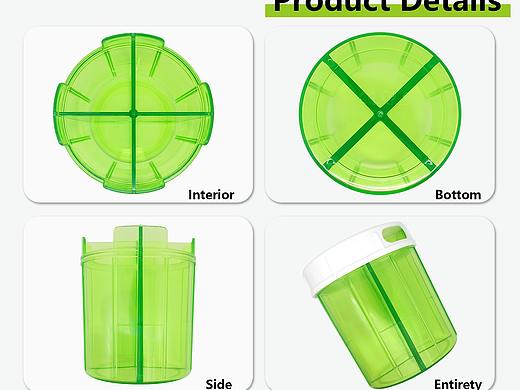 亚马逊绿色药盒主图详情图