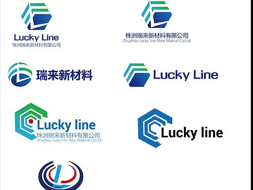 硬质金合，LOGO：瑞来英文：Lucky Line