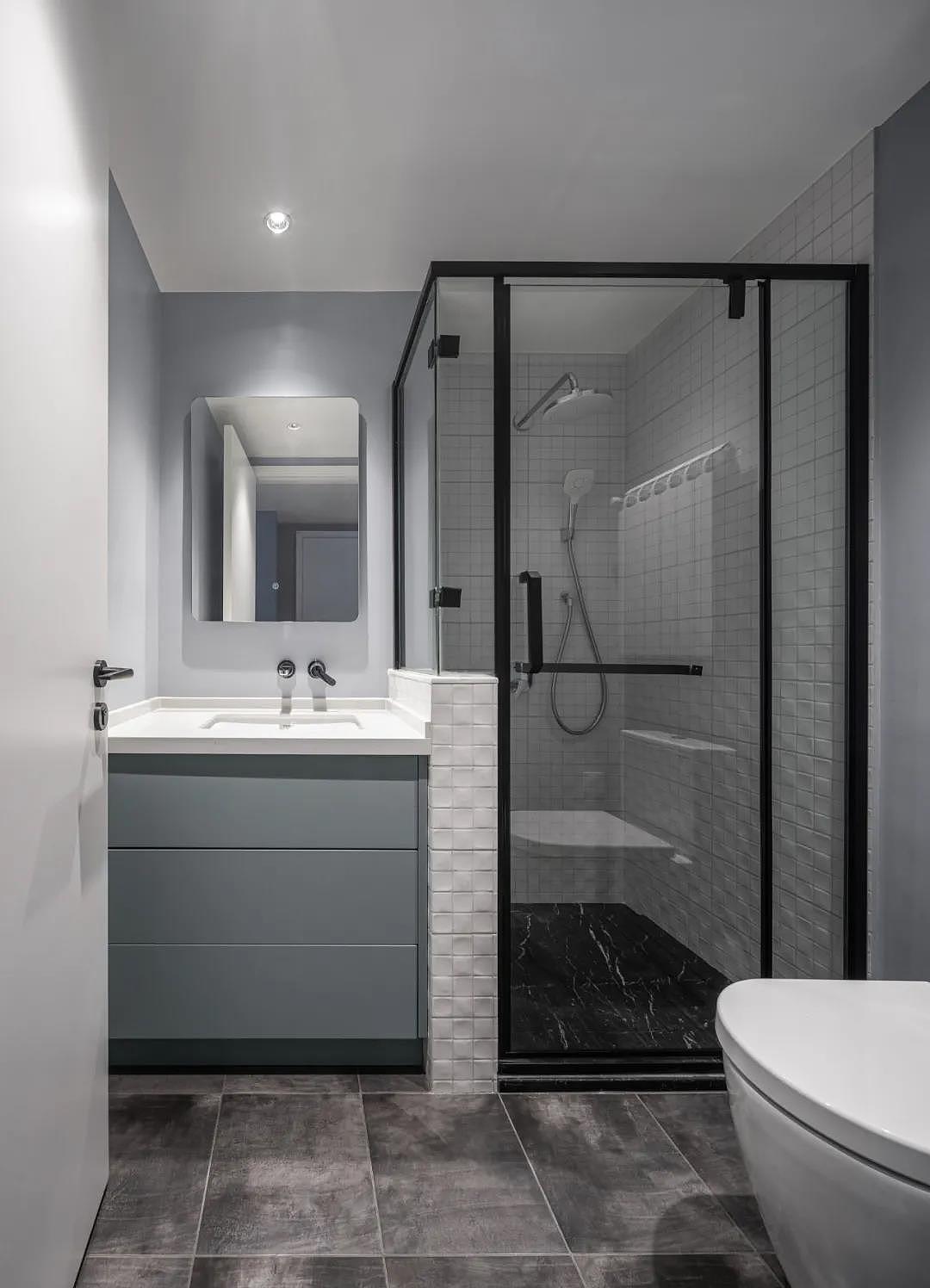 200㎡极简风,落地窗+开放式书房,让生活回归自由舒适