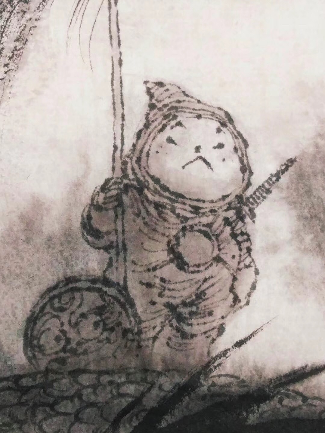 《西江月.獨角龙山》明子