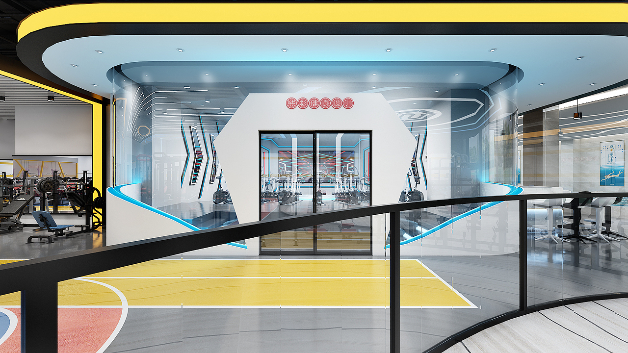 专业健身房设计公司|专业健身房设计师（图ZMTgxNTMyNzcy） - 展陈设计 - 站酷设计师品牌设计Calvin原创素材 - 站酷ZCOOL