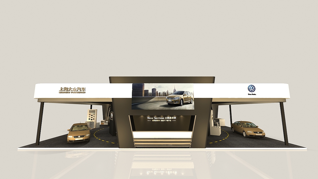 全新桑塔纳巡展（图ZMTE1MTY5OTk2） - 其他三维 - 站酷设计师迈优伊斯原创素材 - 站酷ZCOOL
