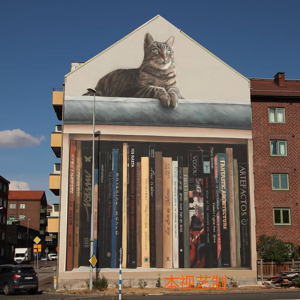 成都墙体彩绘 户外3d彩绘|纯艺术|绘画|本视墙绘_原创作品-站酷zcool