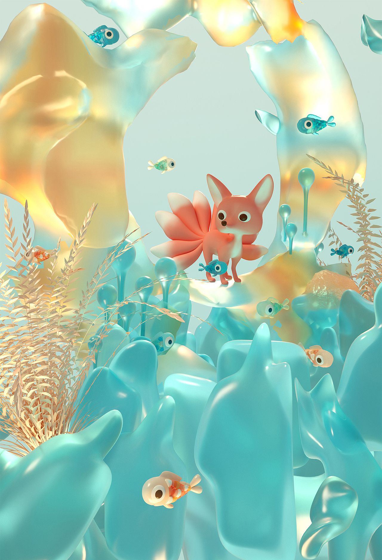 缘起（图ZMjQ2NzcyOTgw） - 其他三维 - 站酷设计师米问原创素材 - 站酷ZCOOL