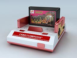 复古红白机三维模型