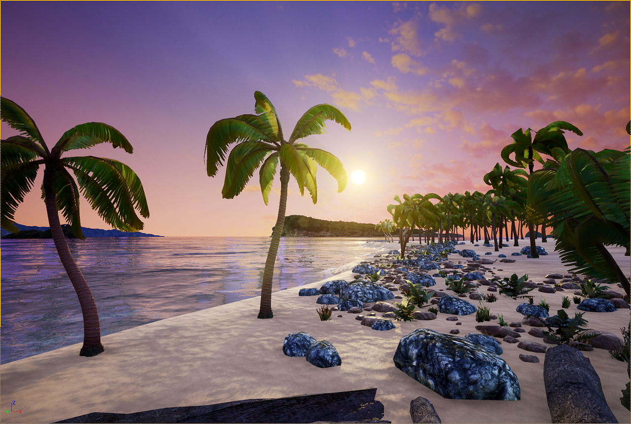 UE4的高尔夫球场1（图ZMTk0MTU5NTIw） - 场景 - 站酷设计师freeyy_km原创素材 - 站酷ZCOOL