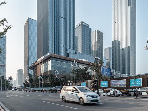 重庆渝北区CBD建筑群