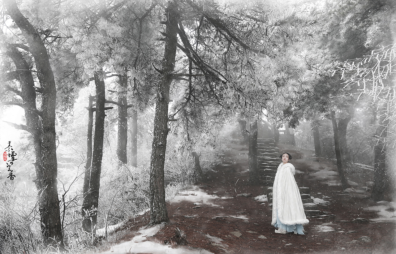 素雪望香（图ZMTQ0MTgwOTY4） - 人像摄影 - 站酷设计师摄影师蝈蝈小姐原创素材 - 站酷ZCOOL