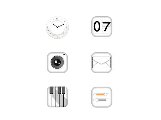 6个拟物化工艺图标（个人主页-ZMzAwMTE5ODg=） - 图标 - 站酷设计师树林中的风原创素材 - 站酷ZCOOL