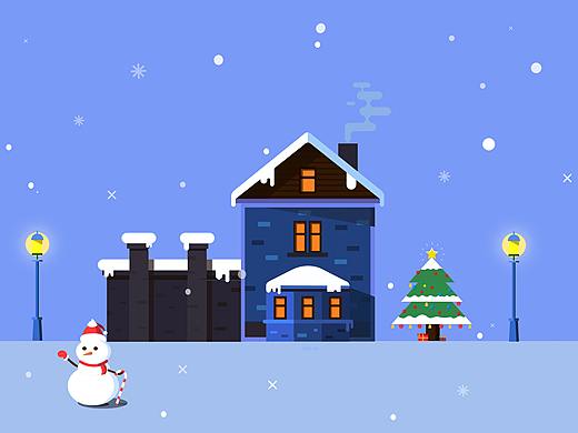 圣诞雪人（个人主页-ZMzkwODY5MzY=） - 儿童插画 - 站酷设计师黄宇威威威威威原创素材 - 站酷ZCOOL