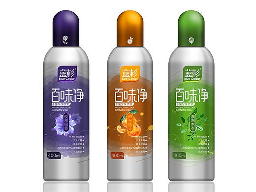 "蓝杉”家用除菌去味喷雾剂产品设计