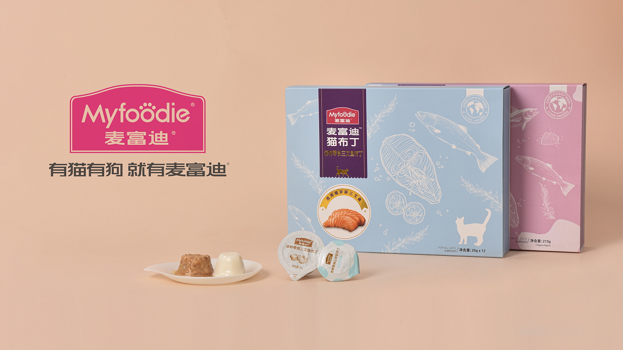 宠物食品/宠物用品/宠物产品视频之麦富迪猫咪布丁
