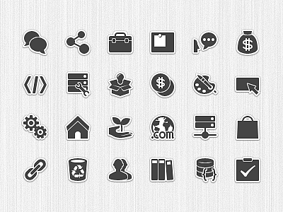 forum category icons pictogram