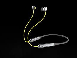 耳機(jī)白底渲染