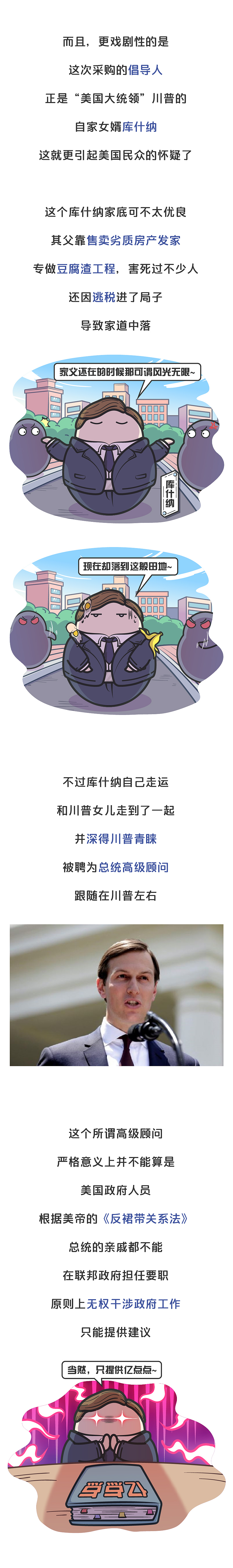 美国第一女婿亲自采购防疫物资成了倒卖计划?