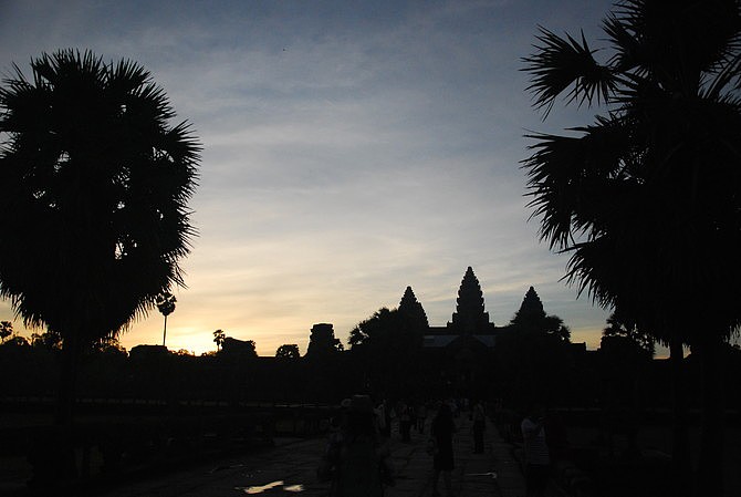 蛋包仔@12国旅行绘图日志——柬埔寨篇