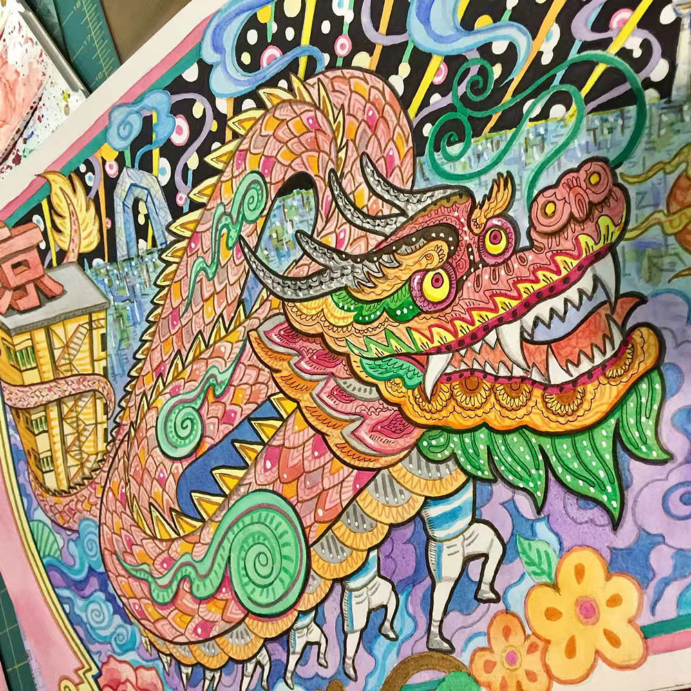 墙体艺术/【创可贴8】携手【lululemon】