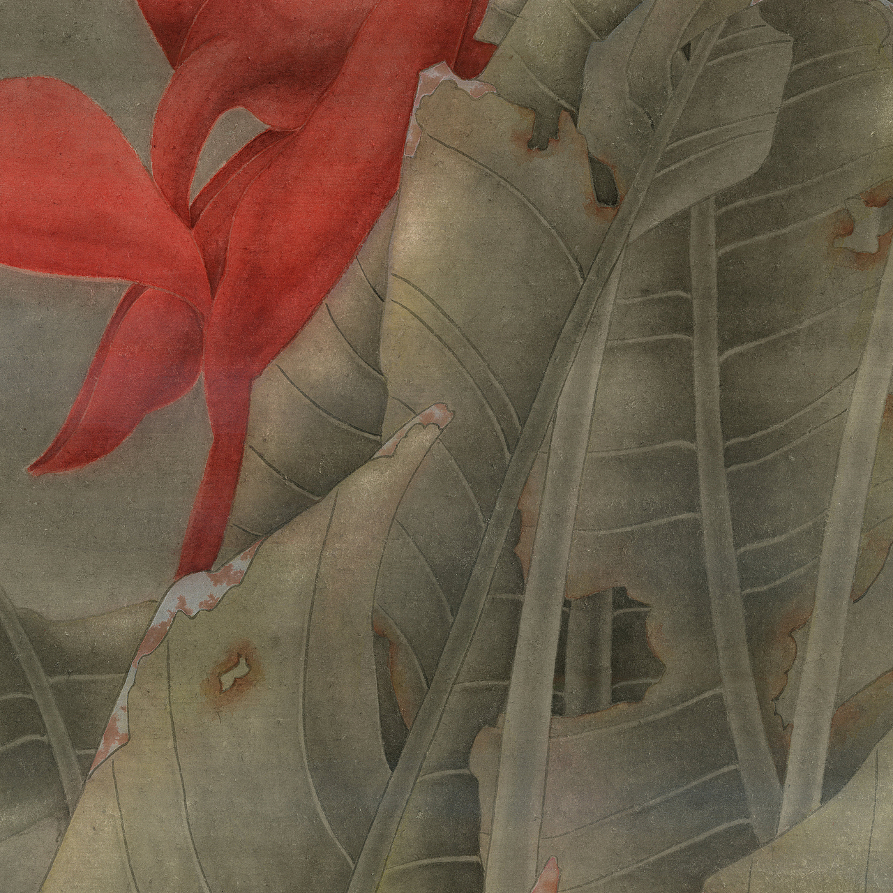 工笔国画《夜话》（图ZMjc0Njg3MDM2） - 艺术插画 - 站酷设计师左边又又原创素材 - 站酷ZCOOL
