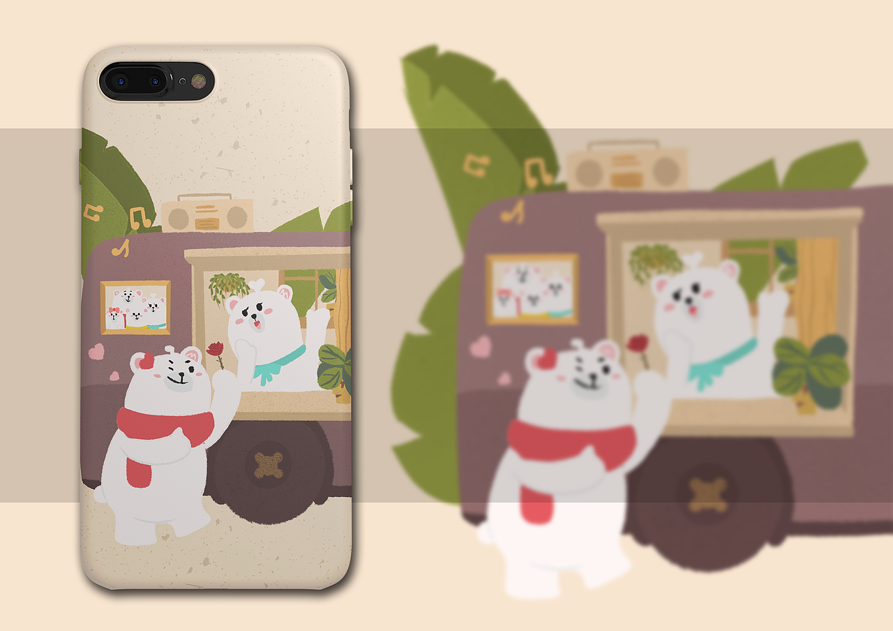 美好时光——Midea Family（图ZMTUyNzY2NTQ0） - 图案 - 站酷设计师Emma_Msw原创素材 - 站酷ZCOOL
