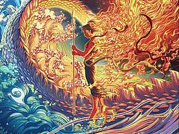 电影插画