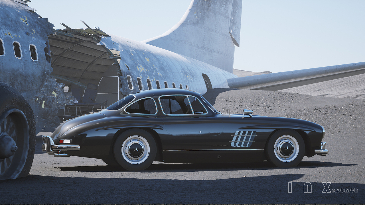 1956 Mercedes Benz 300SL Gullwing UE4 Reserach(图ZMjAzNjUyMzI0) - 机械/交通 - 站酷设计师mclovin原创素材 - 站酷ZCOOL