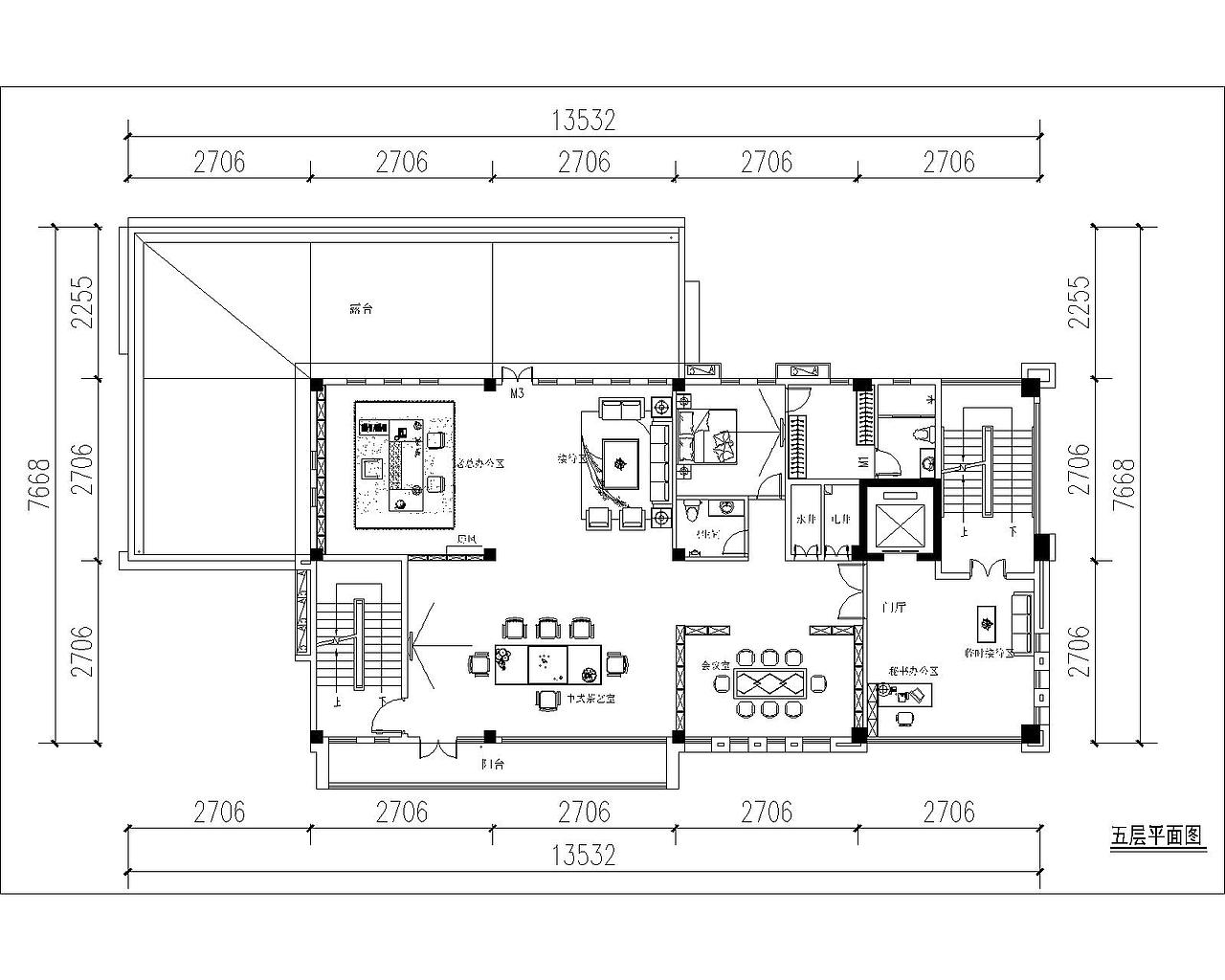 某产业园平面图