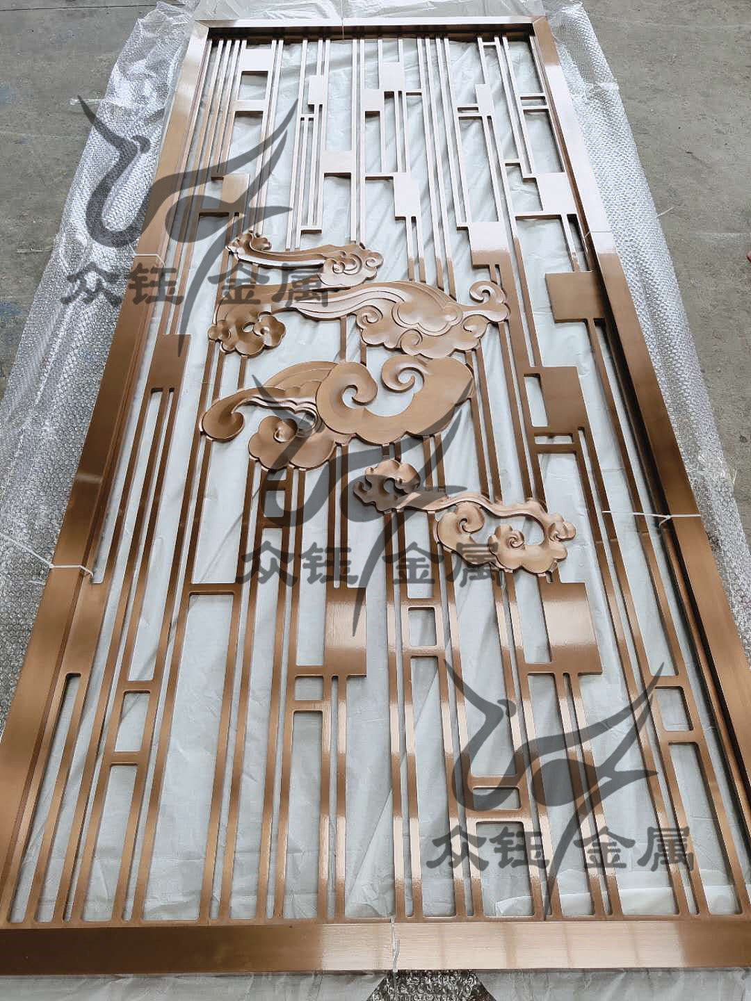 铜铝板雕刻镂空屏风|空间|建筑设计|锢雅18566019743 - 原创作品 - 站酷 (ZCOOL)