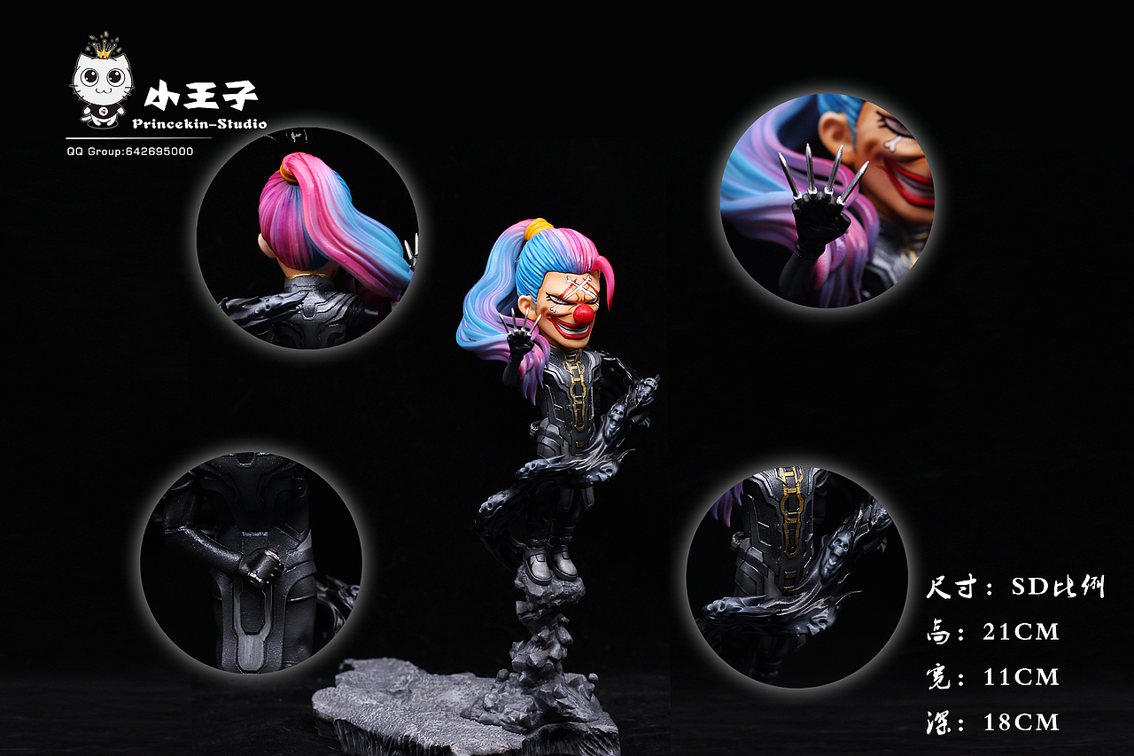 乌木喉 小丑巴基 色板（图ZMTk1ODg4MDg0） - 手办/模玩 - 站酷设计师Rigel_Xu原创素材 - 站酷ZCOOL